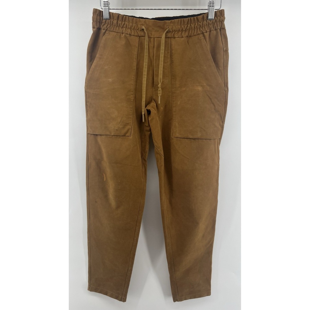 Lululemon Bowline Pants Utilitech Small 30 29 Inseam Russett Brown *Flawed*